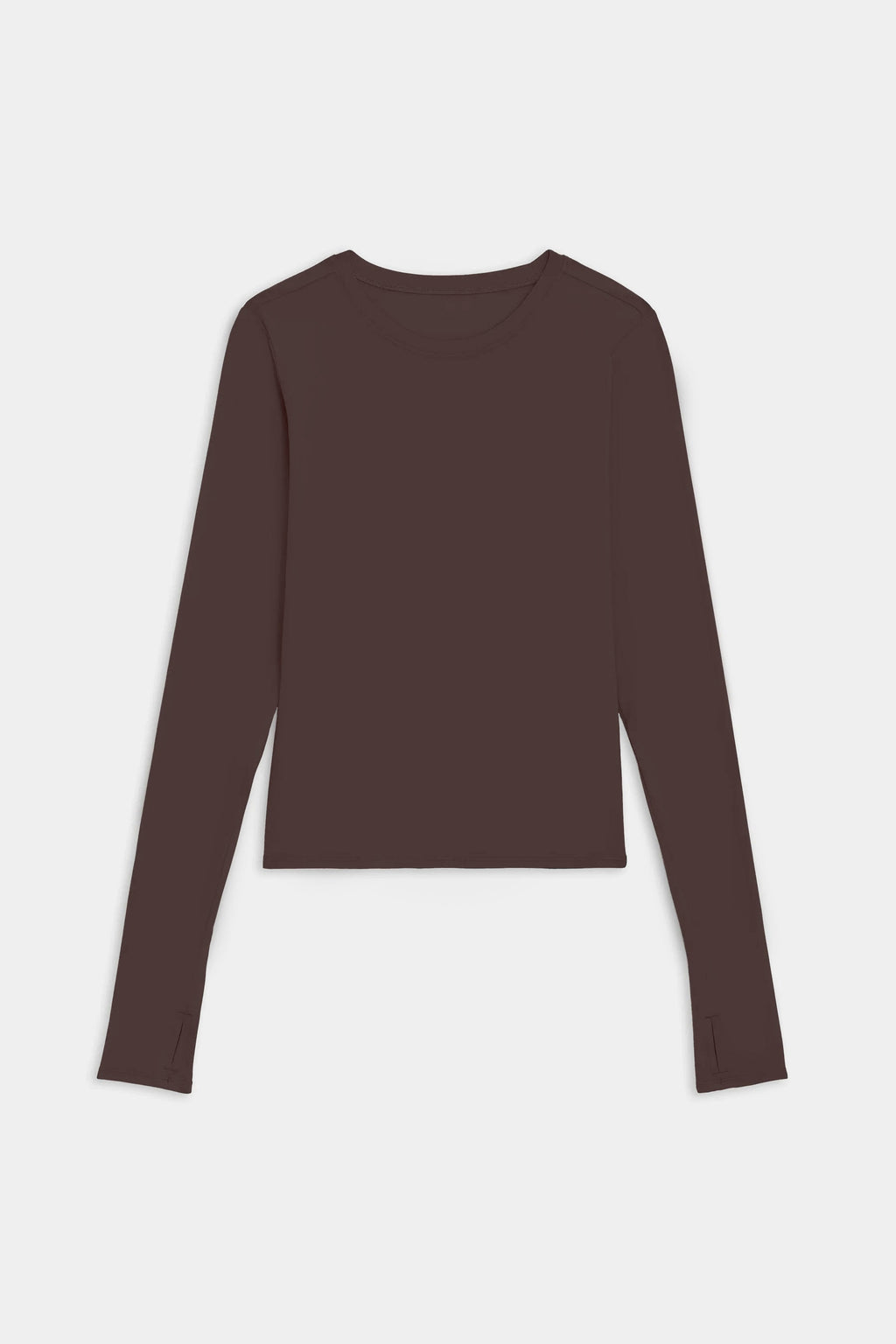 Airweight Lite Long Sleeve Waist Length - Dark Chocolate