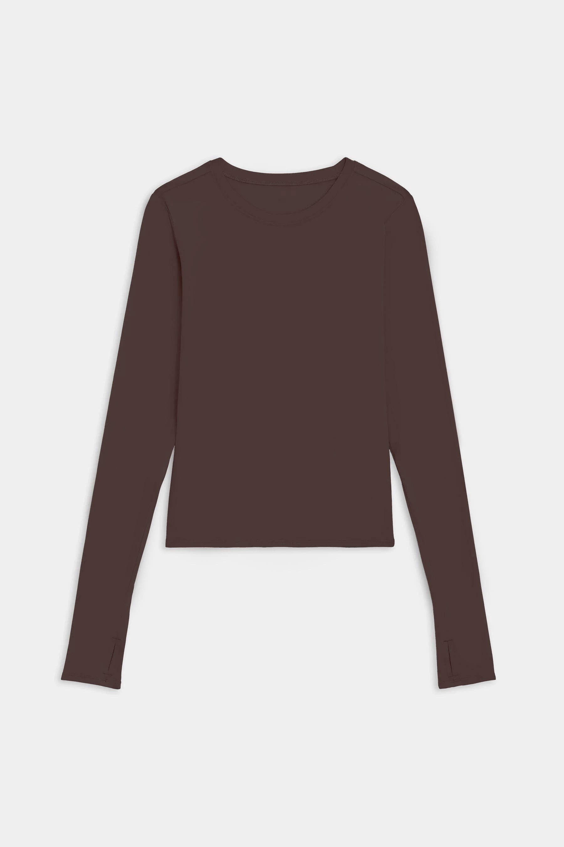 Airweight Lite Long Sleeve Waist Length - Dark Chocolate