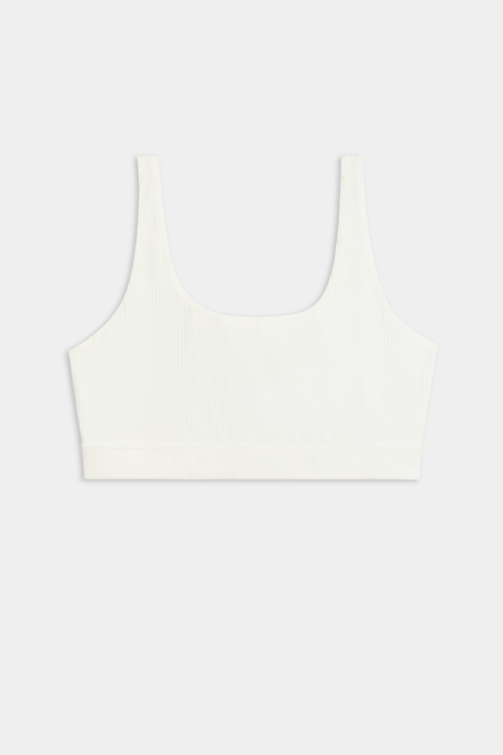 Airweight Rib Bra - White