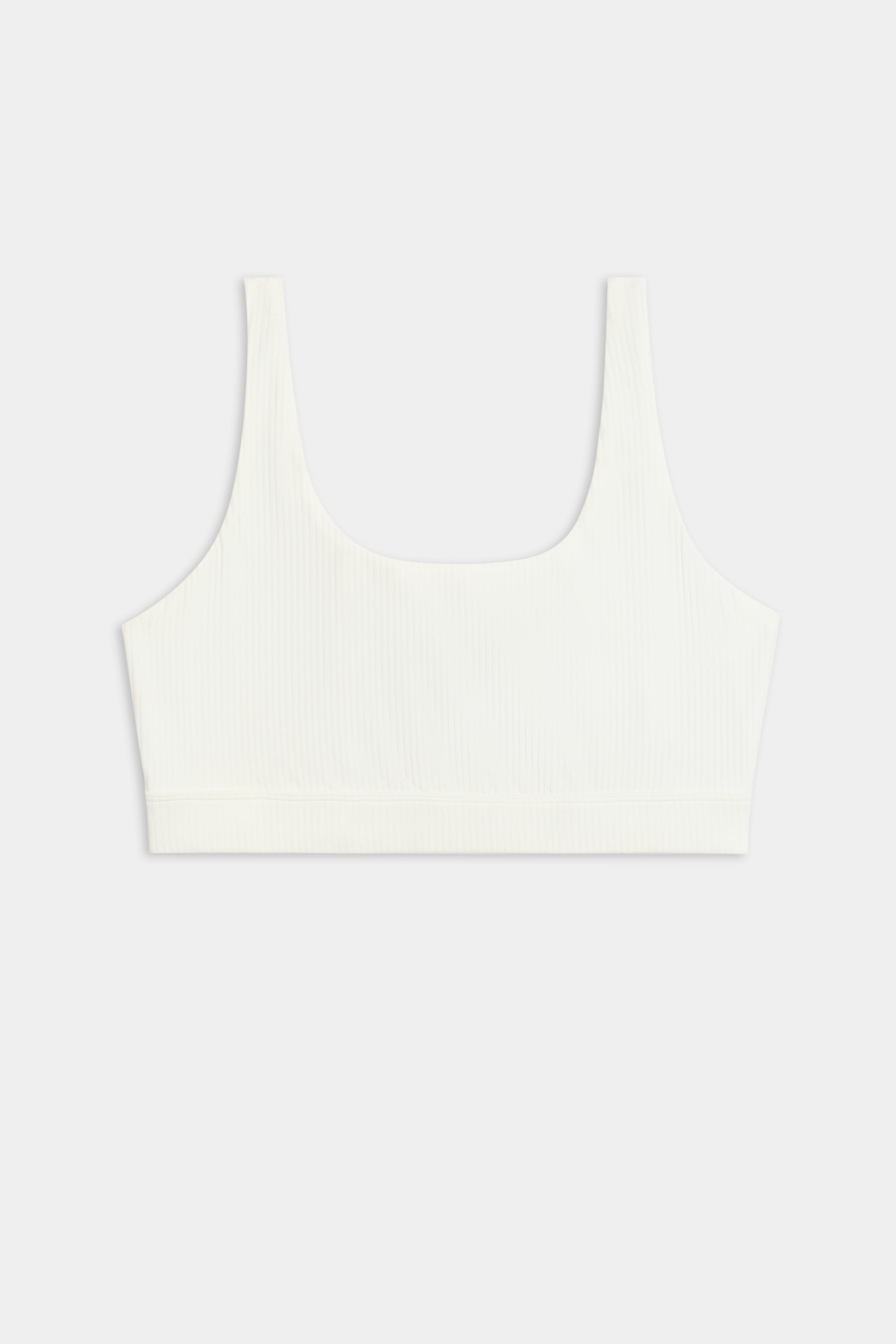 Airweight Rib Bra - White