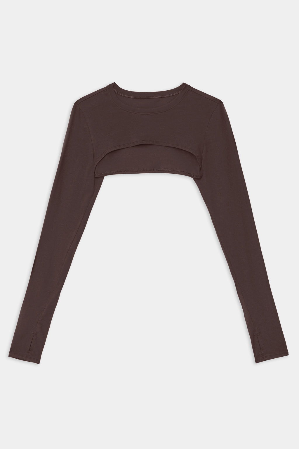 Amelia Airweight Lite Shrug - Dark Chocolate