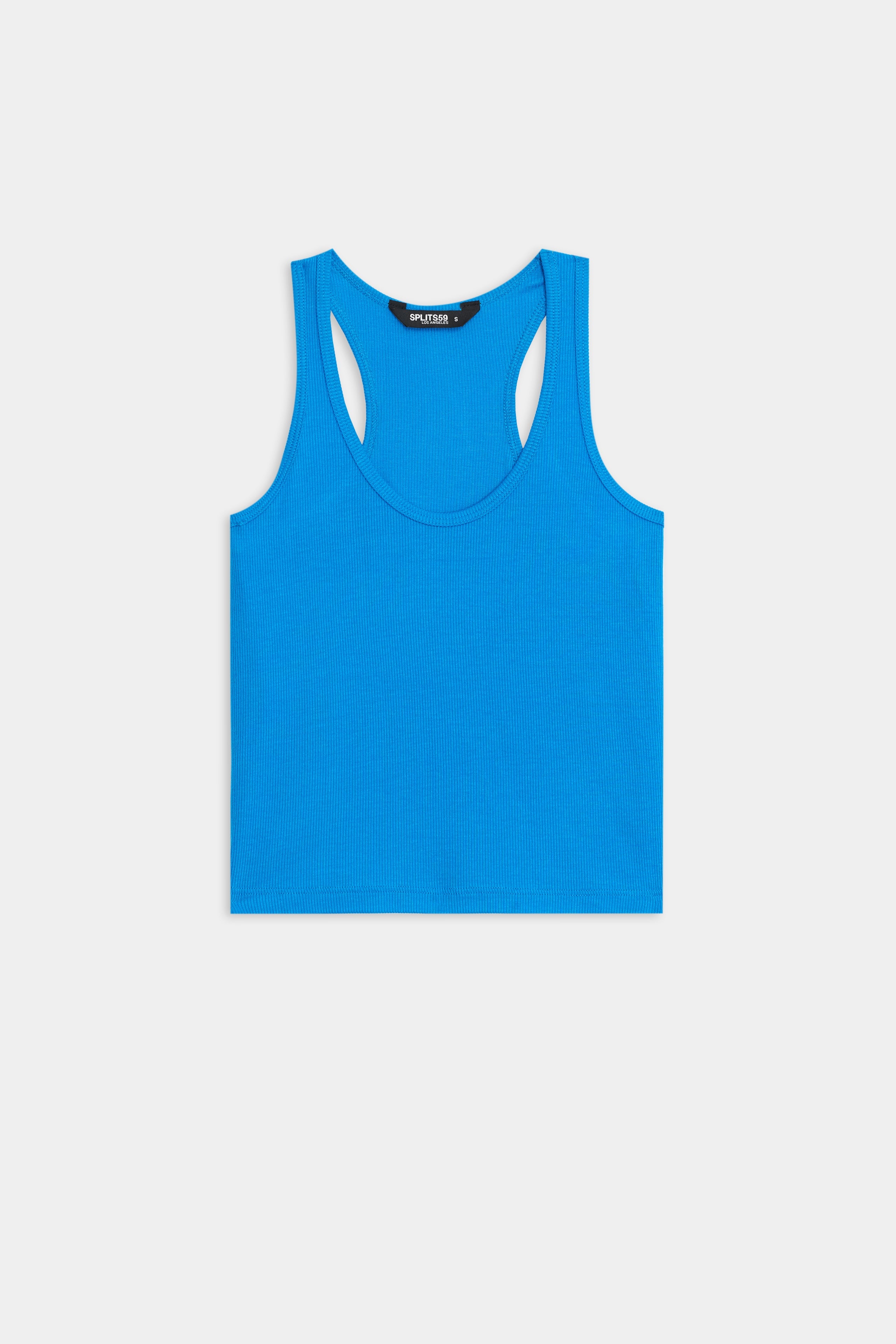 Ashby Rib Crop - Riviera