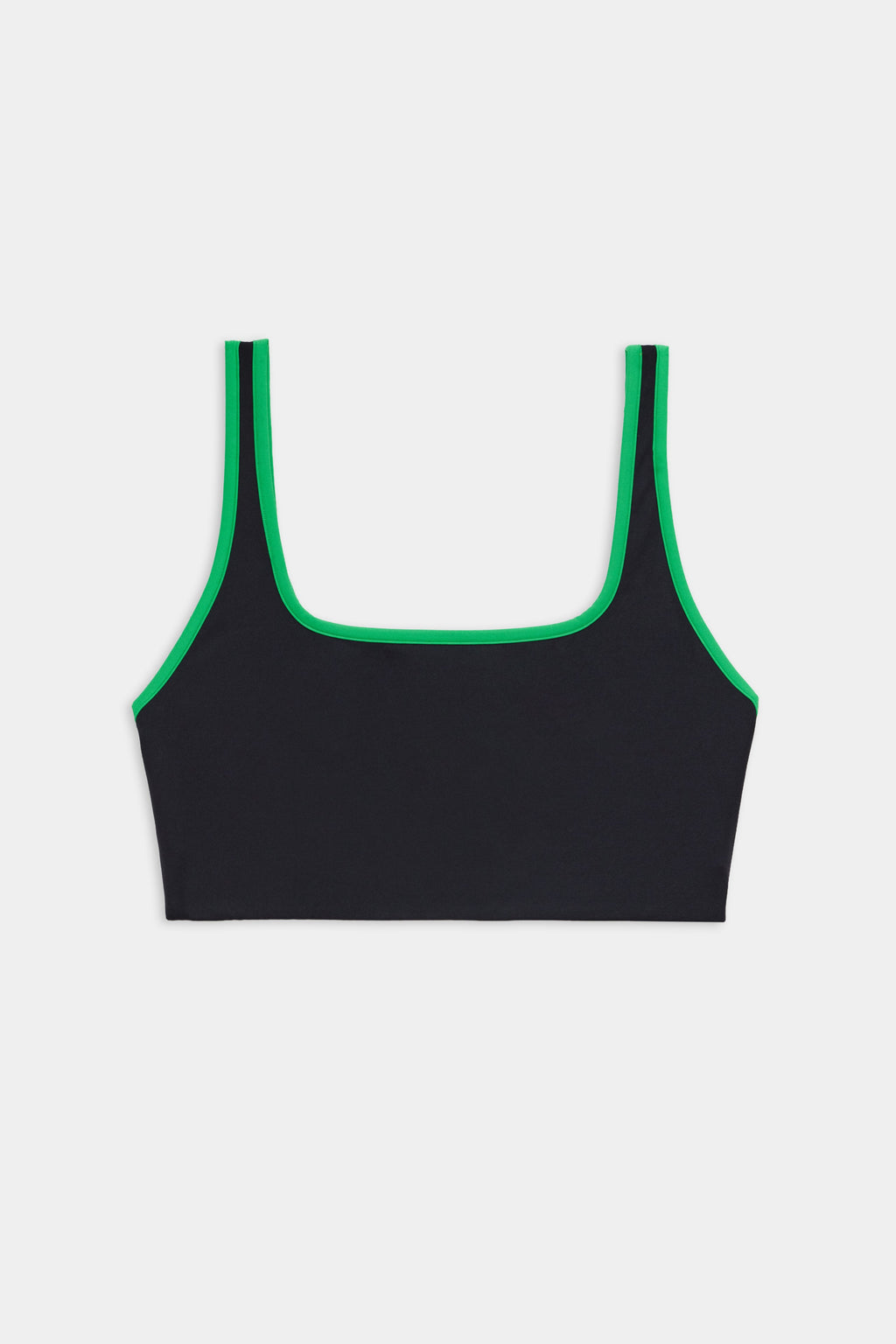 Cait Rigor Bra - Black/Grass