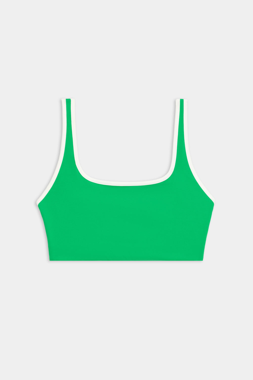 Cait Rigor Bra - Grass/White