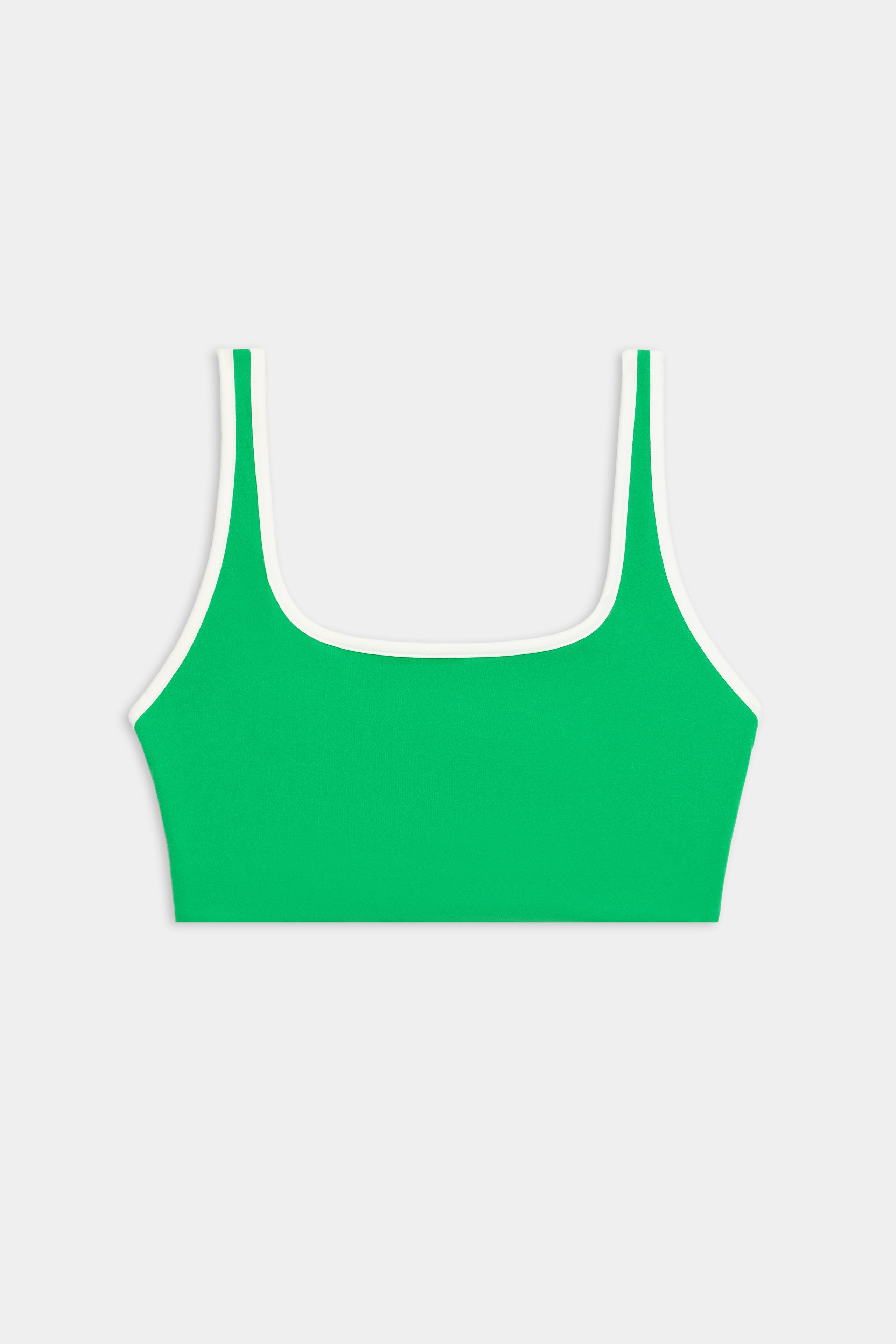 Cait Rigor Bra - Grass/White