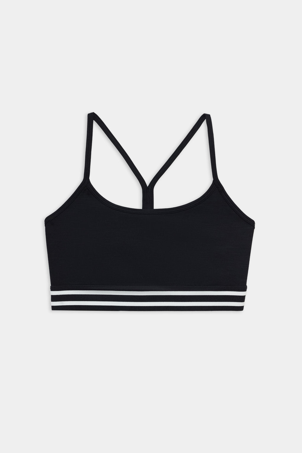 Cali Active Rib Bra - Black