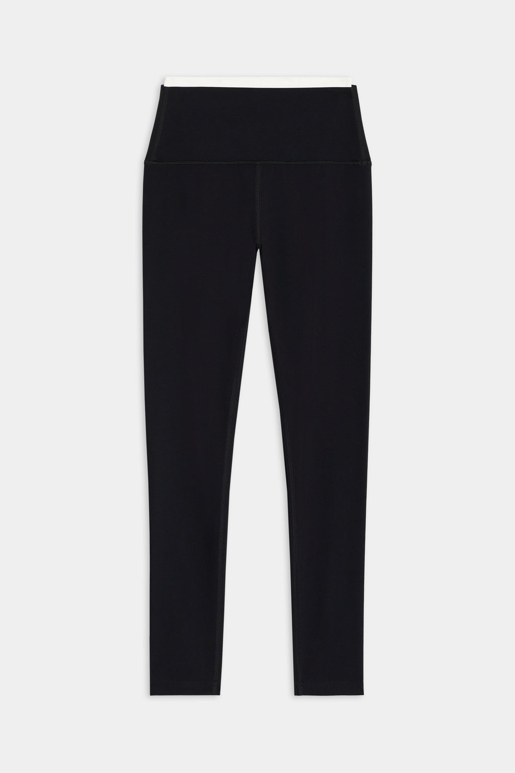 Dual High Waist Airweight 7/8 - Black/White