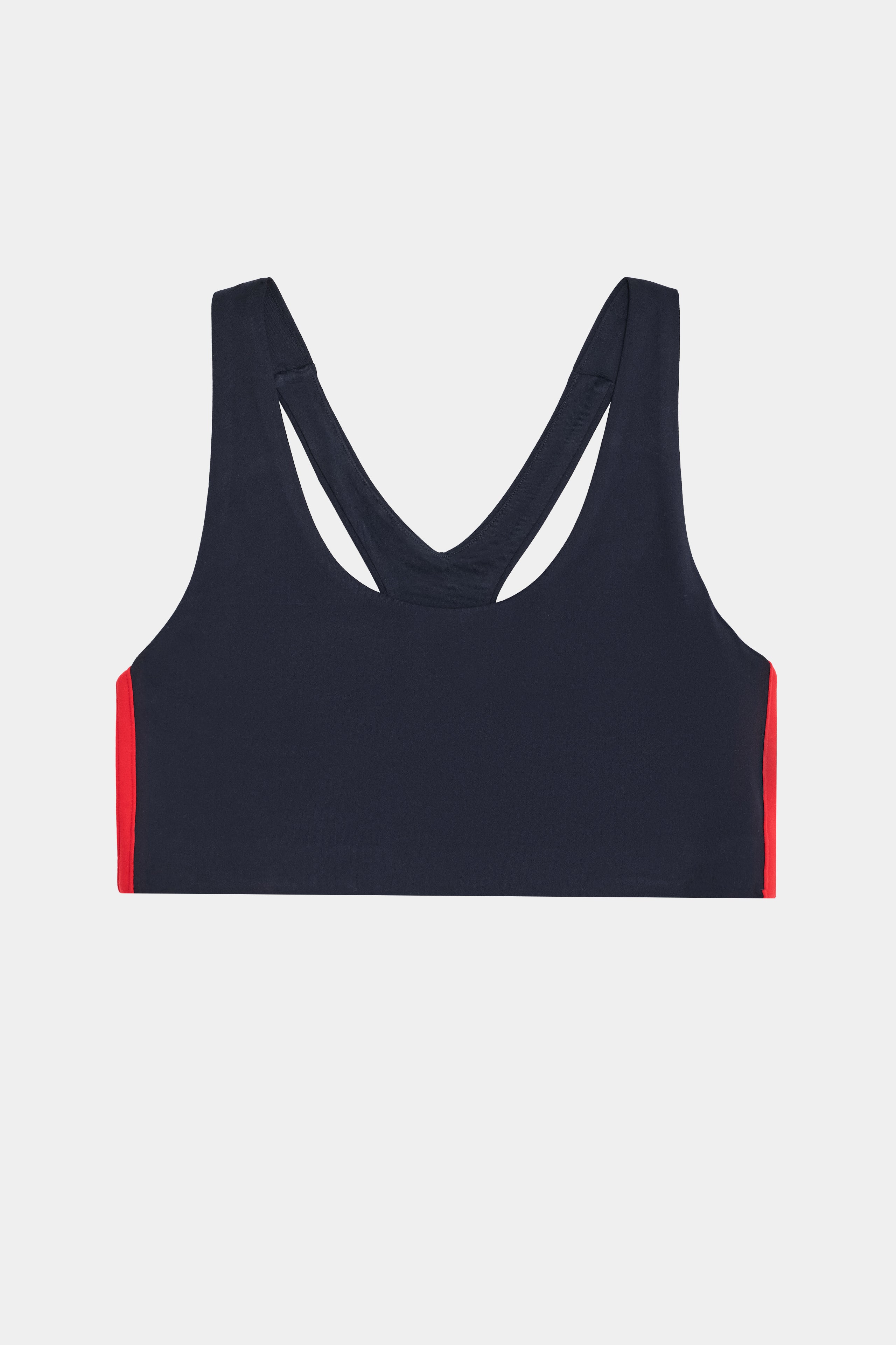 Ella Airweight Bra - Indigo/Pirate Red