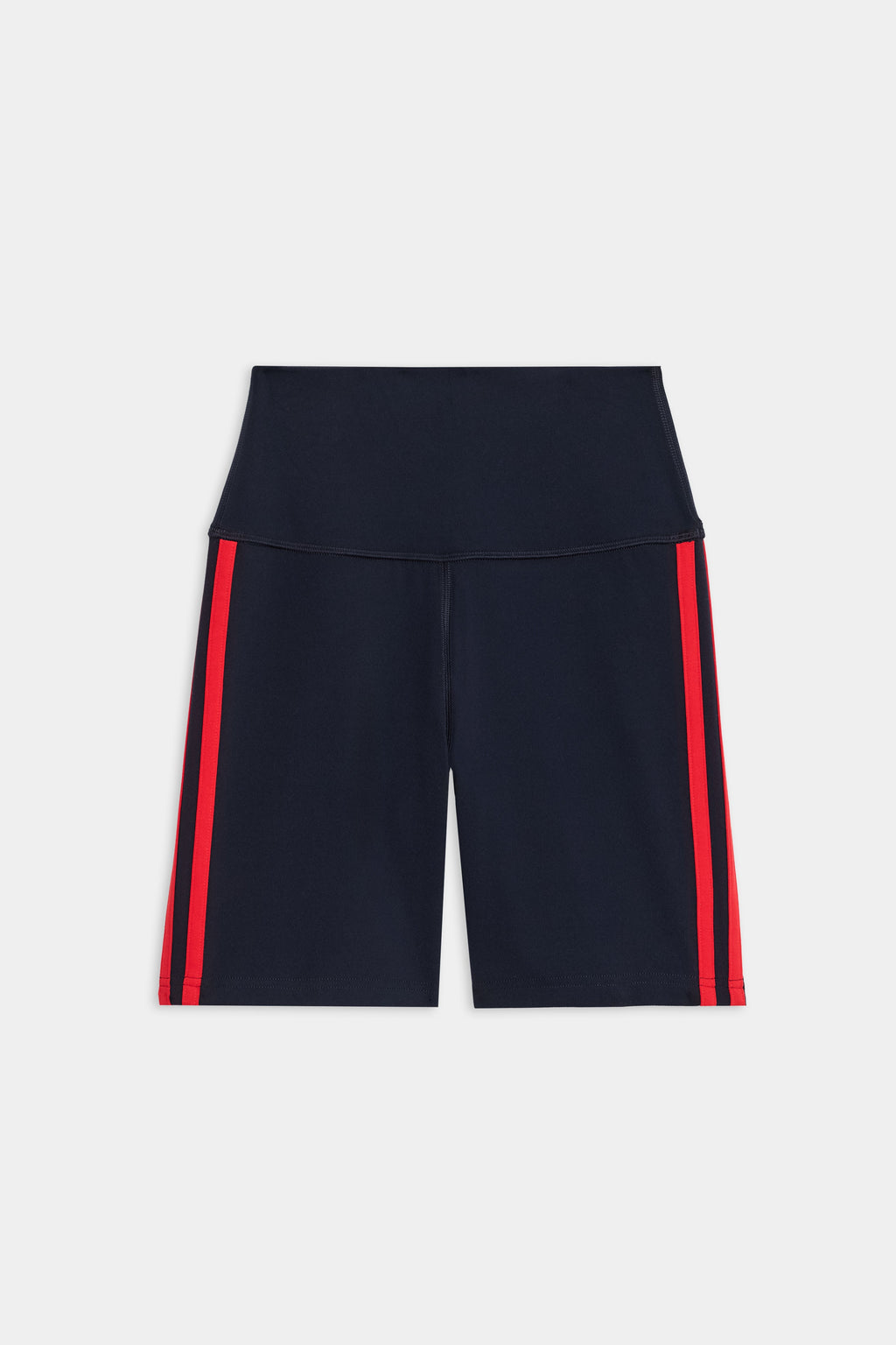 Ella High Waist Airweight Short - Indigo/Pirate Red
