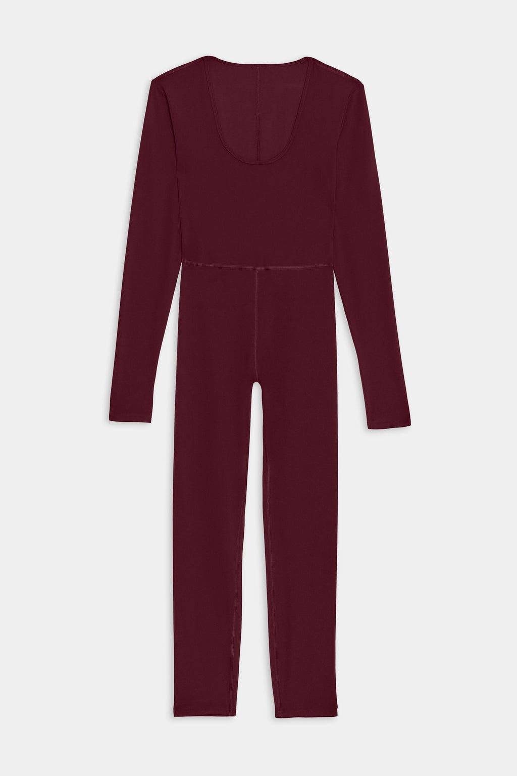 Chloe Airweight Jumpsuit - Dark Cherry