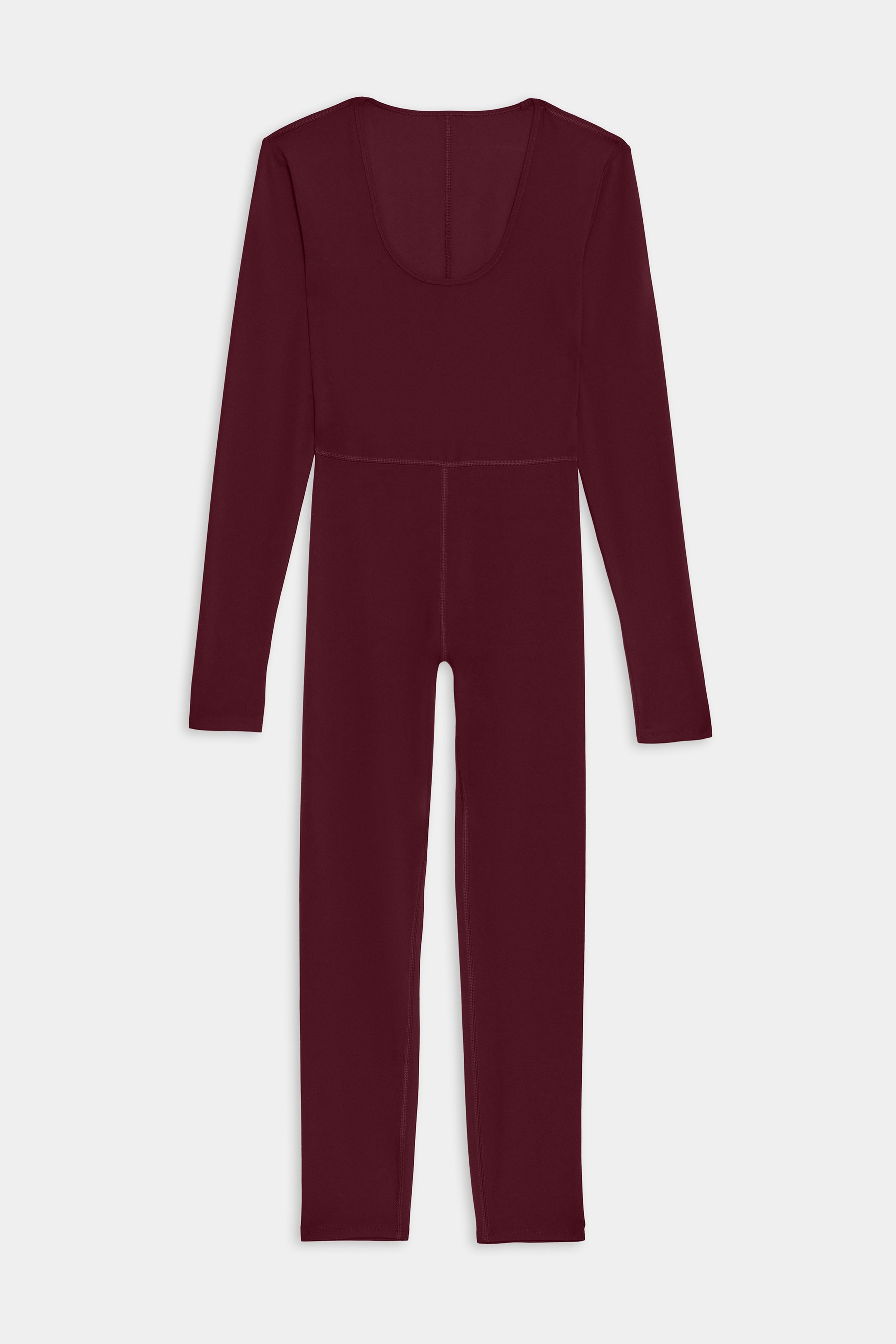 Chloe Airweight Jumpsuit - Dark Cherry