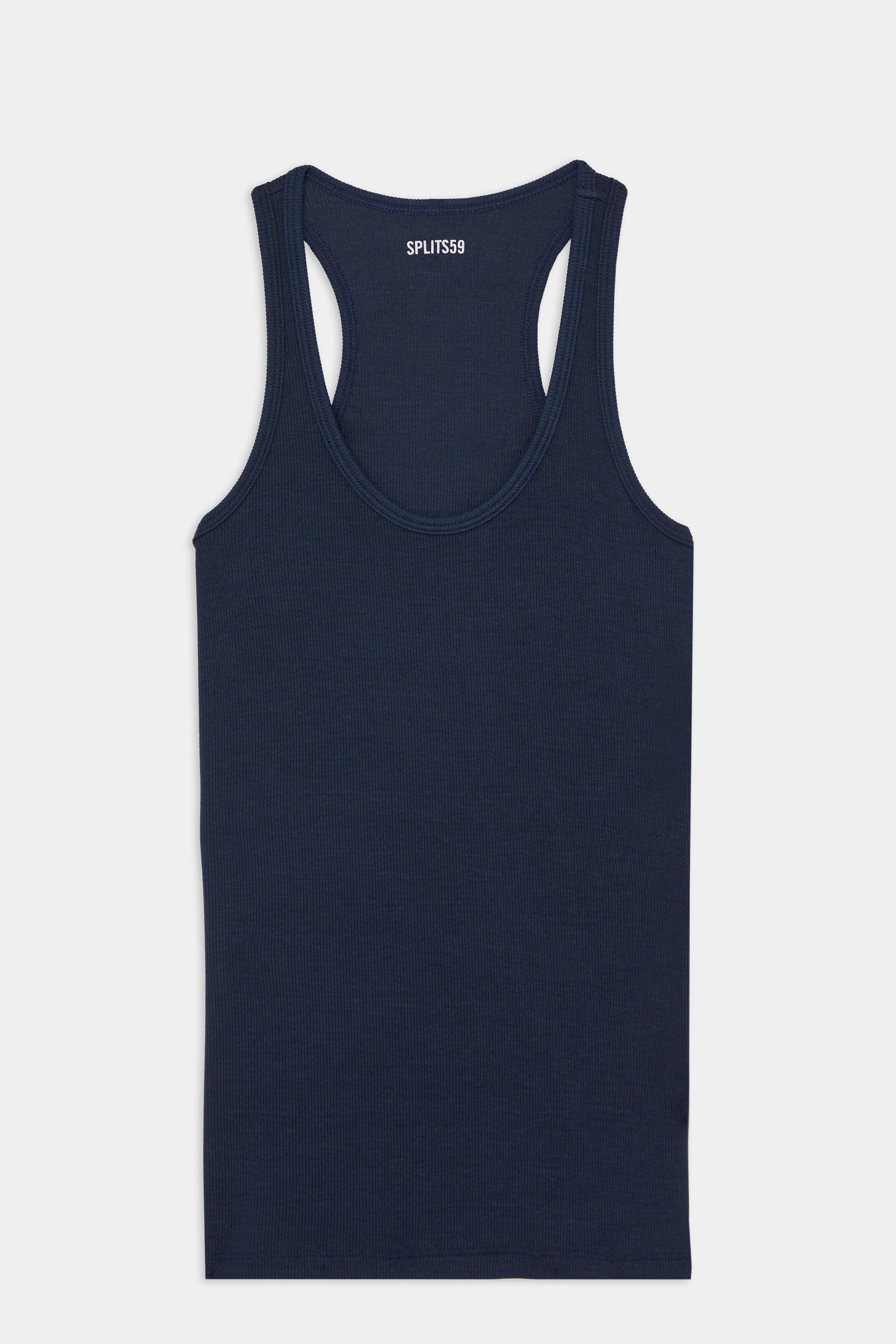 Ashby Rib Tank - Indigo