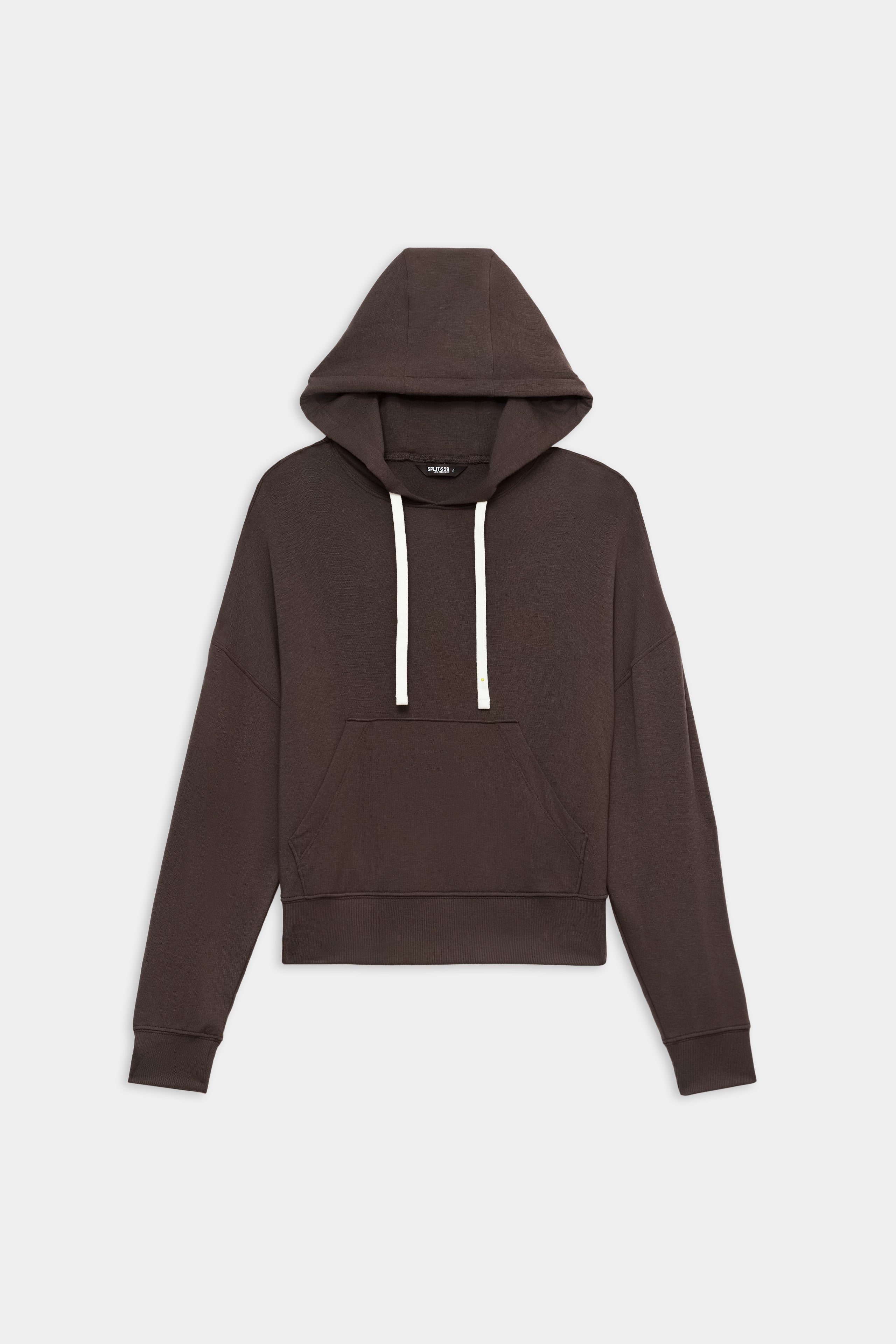 Joey Long Sleeve Hoodie - Dark Chocolate
