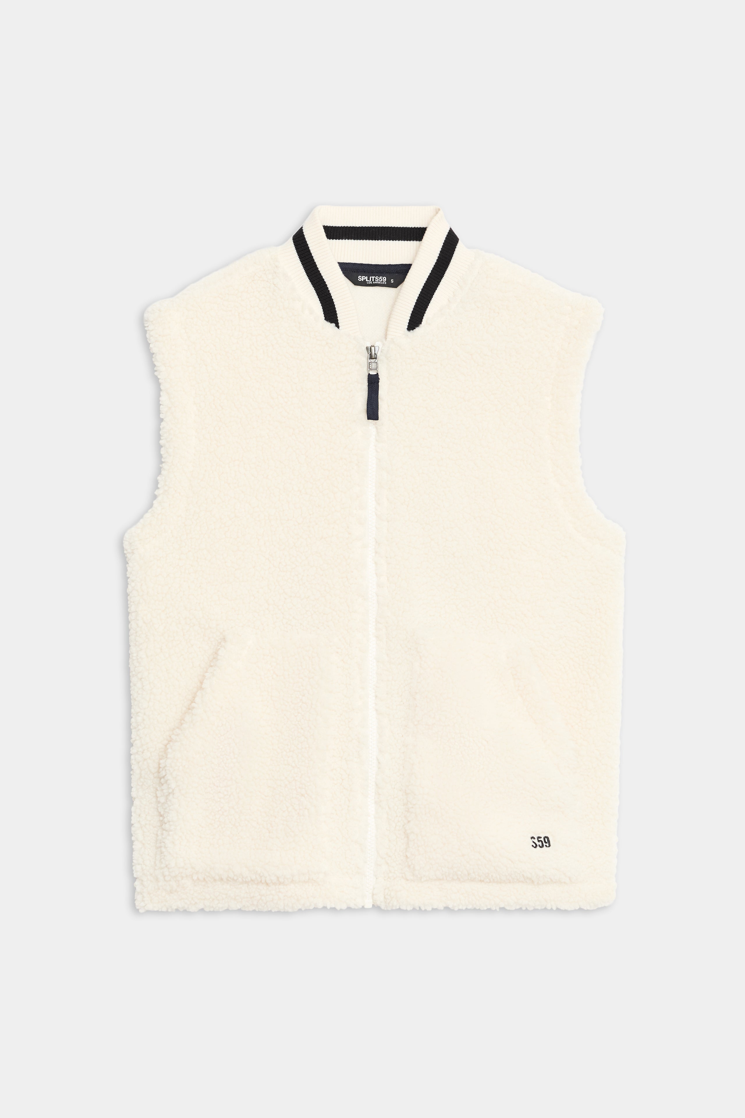 Aster Sherpa Vest - Creme