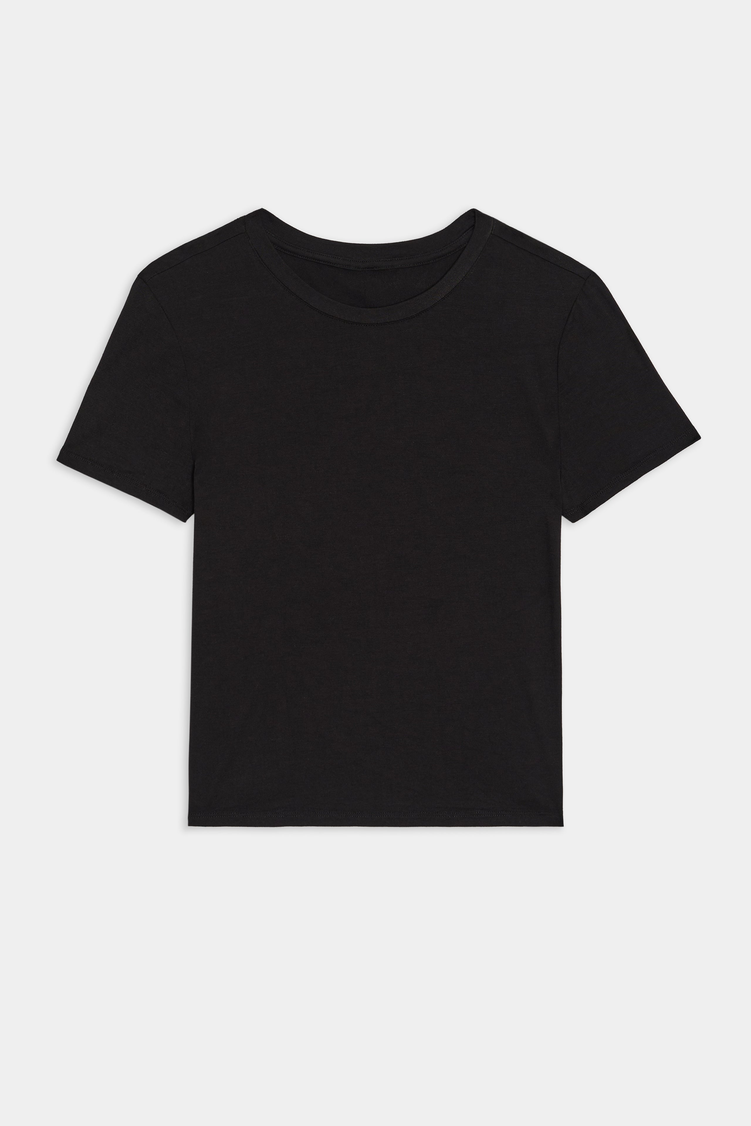Jennie Jersey Tee - Black